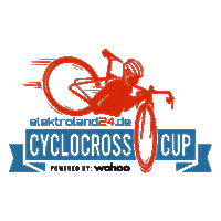 Cycling Cross Sticker by bike-innovations