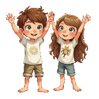 Boys Girls Jump Rope Sticker