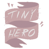 Hero Preemie Sticker by Præmature fortællinger