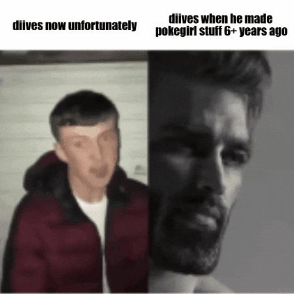 ChosenOne853 giphygifmaker meme pokemon virgin GIF