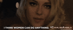 ariana grande woman GIF by Charlie's Angels