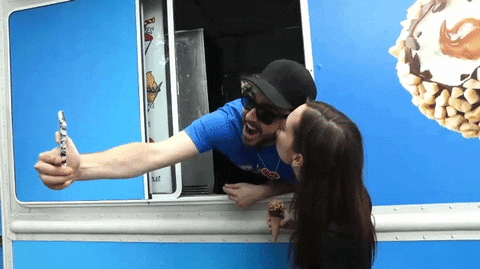ice cream kiss GIF by Much