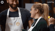 Celebrity Masterchef Hug GIF by MasterChefAU