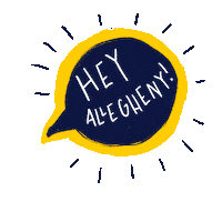 class of 2023 allegheny bound Sticker by Allegheny College