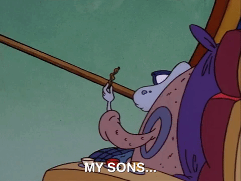 rockos modern life nicksplat GIF