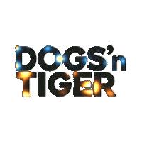 DogsnTiger dogsntiger dogstiger Sticker
