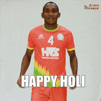 Festival Of Colours Sport GIF by Indian Football