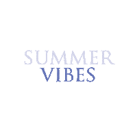 Live_Aqua summer beach vibes live Sticker