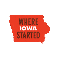 Iowa Sticker by Travel Dubuque