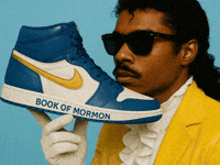 Book Of Mormon Shoes GIF by Jukebox Saints