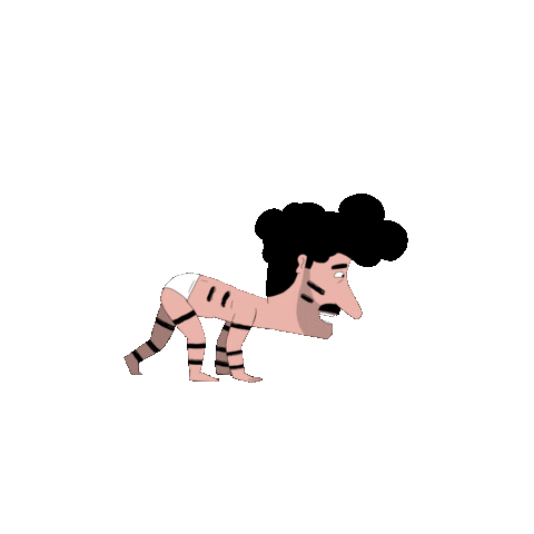 arnouxjeanjean giphyupload tiger wild montigre arnouxjeanjean animation Sticker