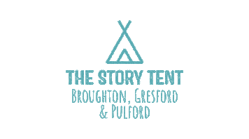 thestorytentwithhannah chester wrexham storytent thestorytent Sticker