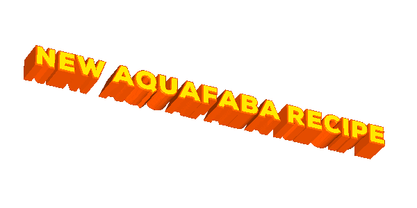 New Recipe Vegan Egg Sticker by Aquafaba Test Kitchen