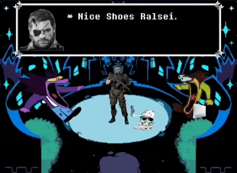 Metal Gear Solid Shoes GIF