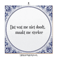 Nl Wijsheid Sticker by Tegelspreuken.nl