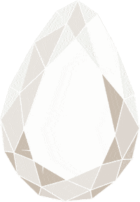 Diamond Sticker by Kelly Bello Design