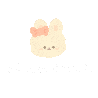 Wink Bunny Sticker