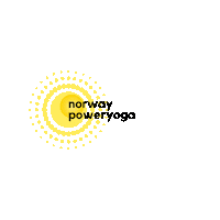 norwaypoweryoga norway norge power yoga yoga teacher training Sticker