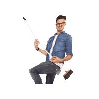 Broom Lovro Sticker by mercatorslovenija