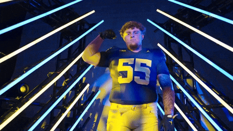 Go Blue Michigan Football GIF by Michigan Athletics