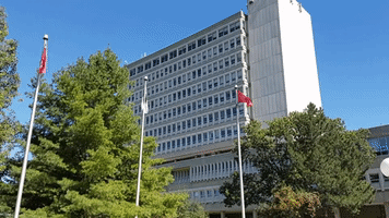 laurentianu university sudbury laurentian founder's square GIF