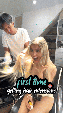 Extensions GIF by The Shampoo Lounge