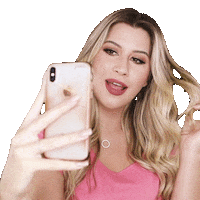 Selfie Sticker by Niina Secrets