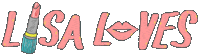 LisaPotterDixon lisapotterdixon lisa loves lisa potter dixon Sticker