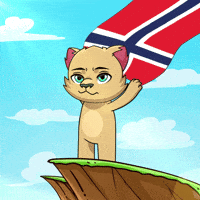 Norway Flag GIF by Kabu