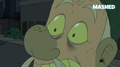 Scared Animation GIF by Mashed