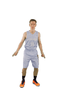 acslsports basketball up swipe shop Sticker