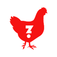 Chicken Sandwich Pride Sticker by Juicy  Lucy