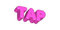 Tap Here Sticker by Aquafaba Test Kitchen