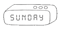 Flashing Alarm Clock Sticker by The Influence Agency