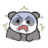 Panda Ew Sticker