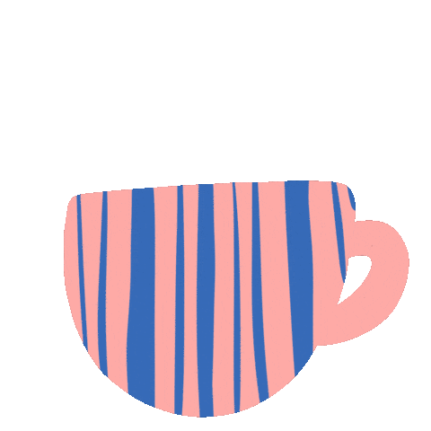 rafaelaperasinic hot drink tea smoke Sticker