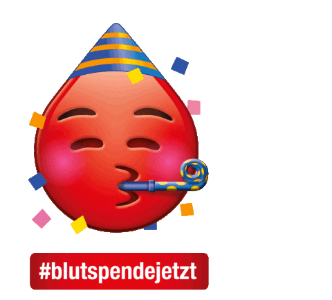 Party Love Sticker by DRK Blutspendedienst West