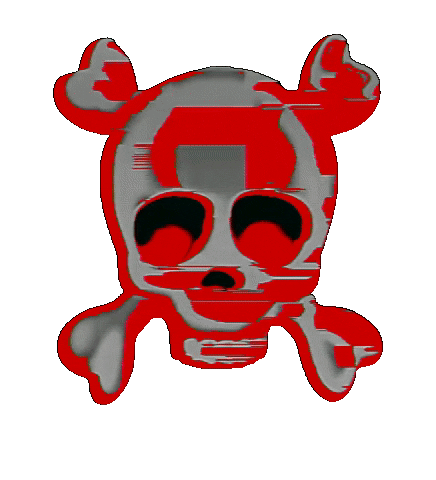 Glitch Emoji Sticker by #BASILIO