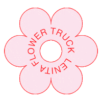 Lenitabygrita flower lenita flowertruck flower truck Sticker
