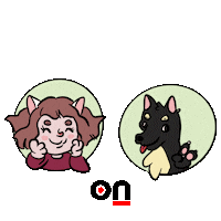 404CatFound illustration design comic graphic Sticker