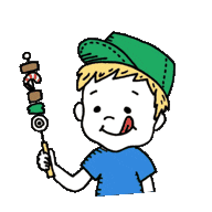 Bbq Camp Sticker