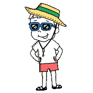 Men Camp Sticker