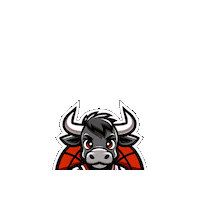 Herzobasket basketball longhorns herzogenaurach shorthorns Sticker