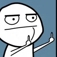 Middle Finger GIF