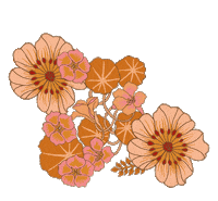 Vintage Flower Sticker by Nine Lives bazaar