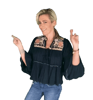 Fingers Crossed Sticker by Drane-Edelman Properties