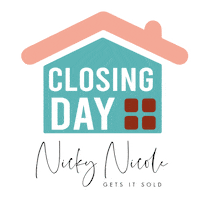 Real Estate Sticker by Nicky Nicole Gets It Sold