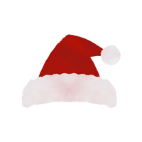 Christmas Hat Sticker