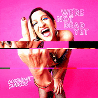 goodnightsunrise rock band keytar women who rock goodnightsunrise GIF