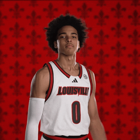 Louisville Basketball Cards GIF by Louisville Cardinals